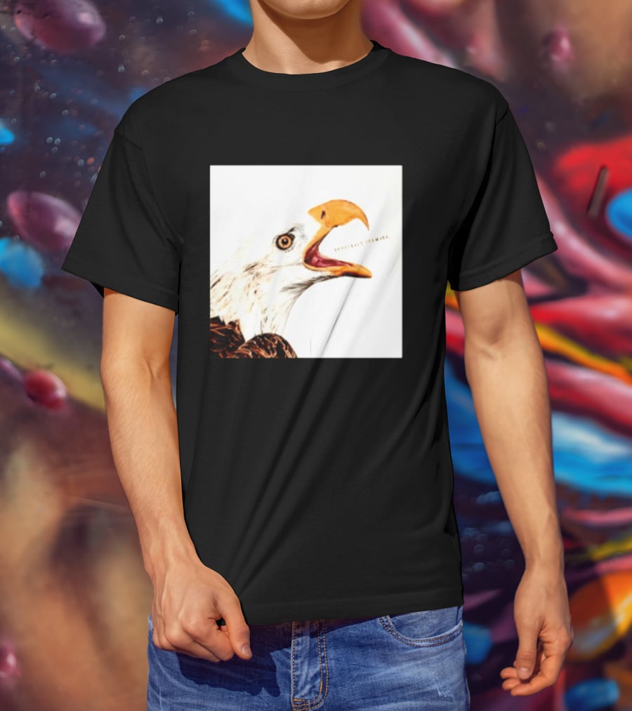 Democracy Forward Bald Eagle Patriotic T-Shirt