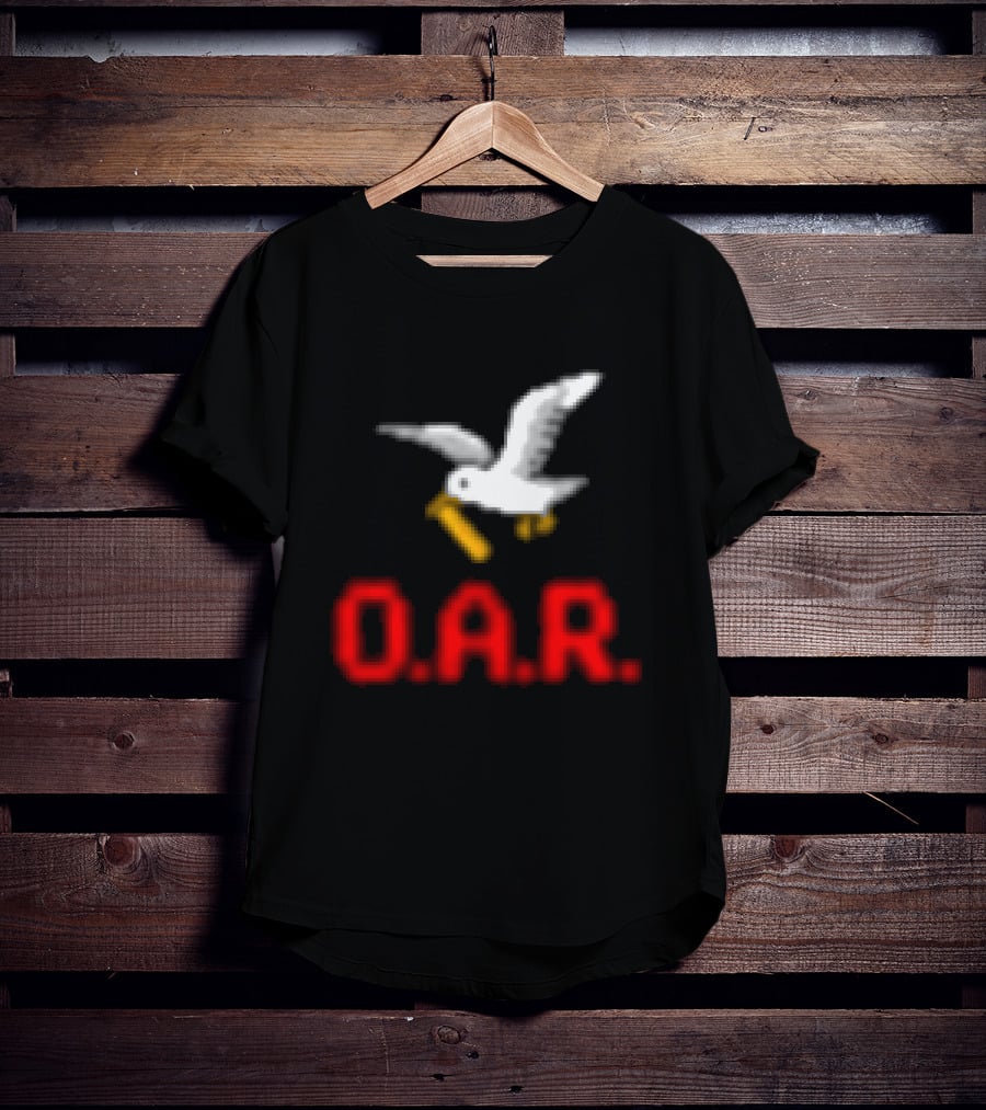 O.A.R. Vintage Seagull With Red T-Shirt