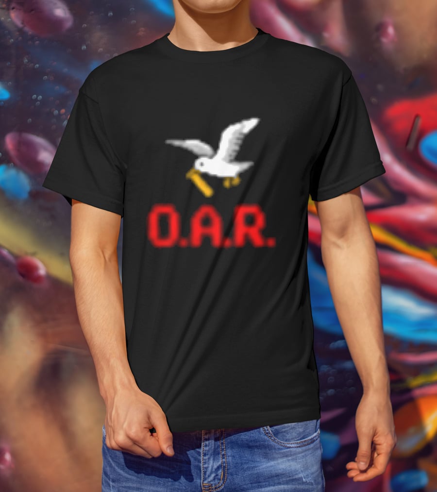 O.A.R. Vintage Seagull With Red T-Shirt