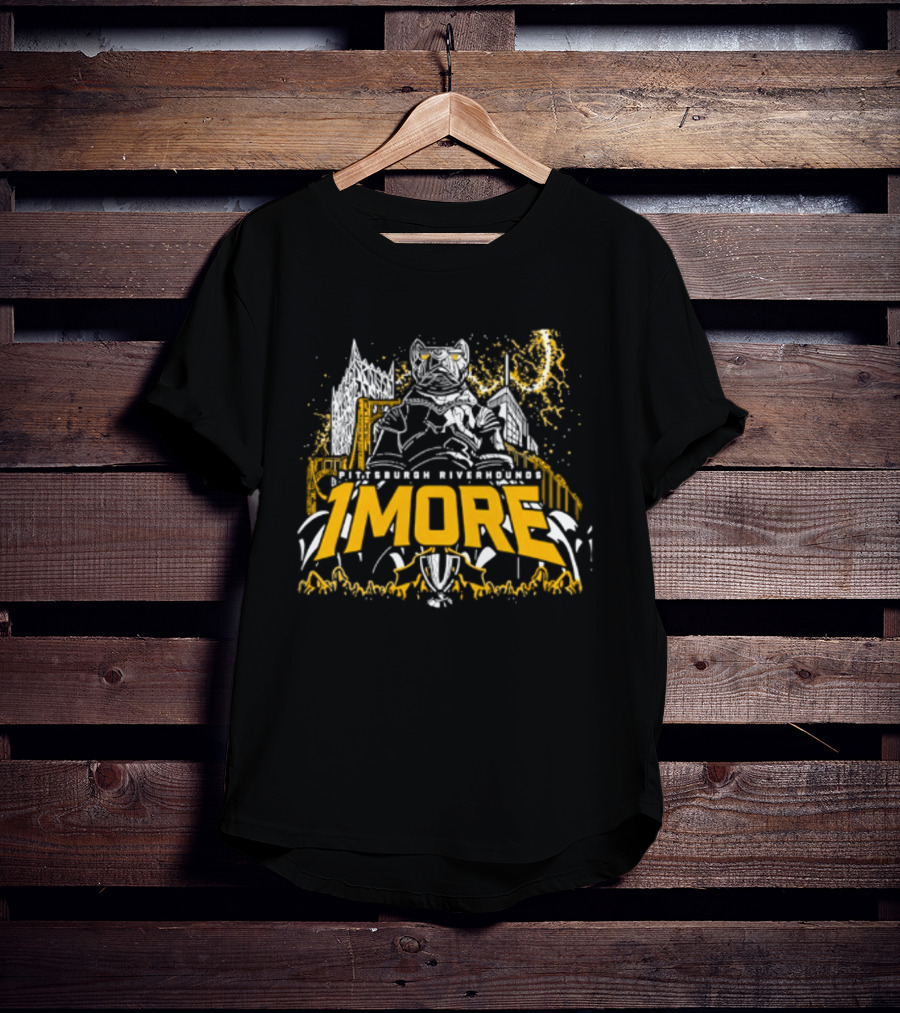 Pittsburgh Riverhounds 1More Trophy Skyline Owl T-Shirt
