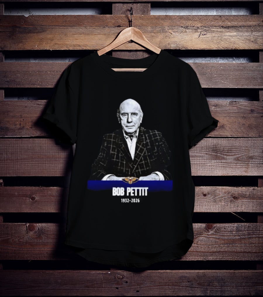 Bob Pettit 1932 2026 Pelicans T-Shirt