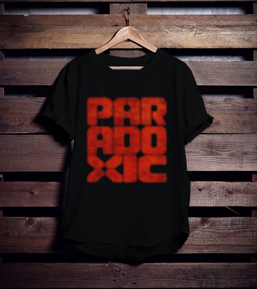 Starset P A R A D 0 X 1 C Red Bold Lettering T-Shirt