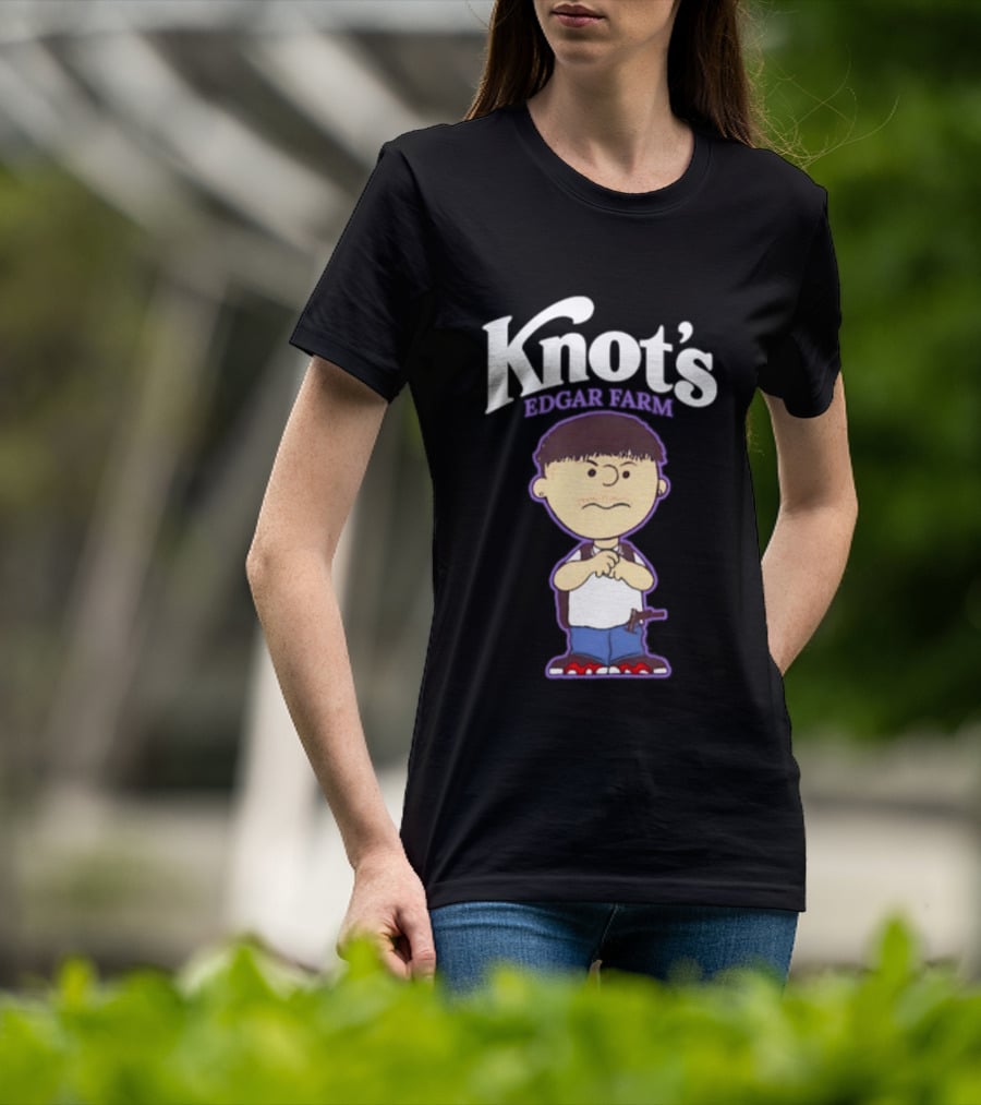 Knot's Edgar Farm Peanuts Charlie Brown T-Shirt