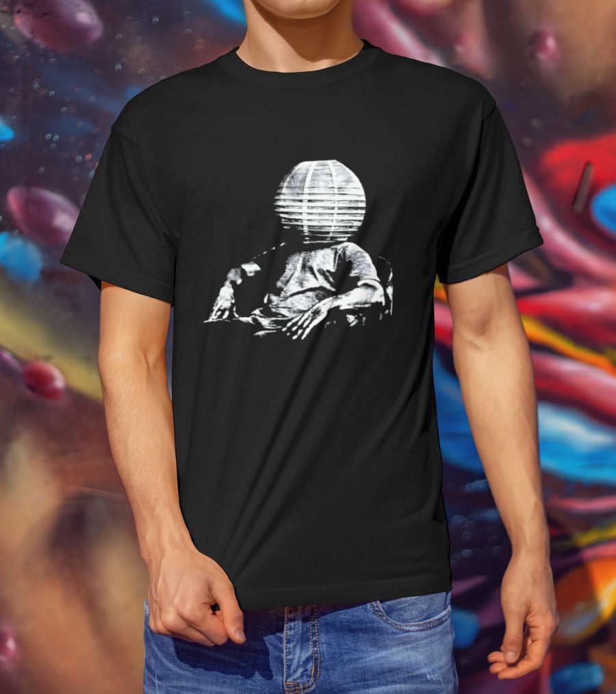 Lightshade Softstyle Child With Lampshade Head T-Shirt