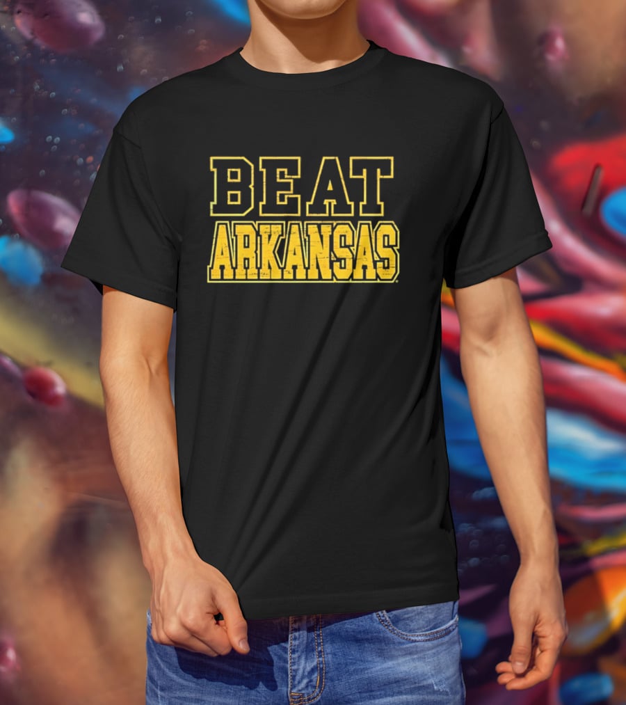 Missouri Tigers Beat Arkansas Rivalry Game Victory T-Shirt