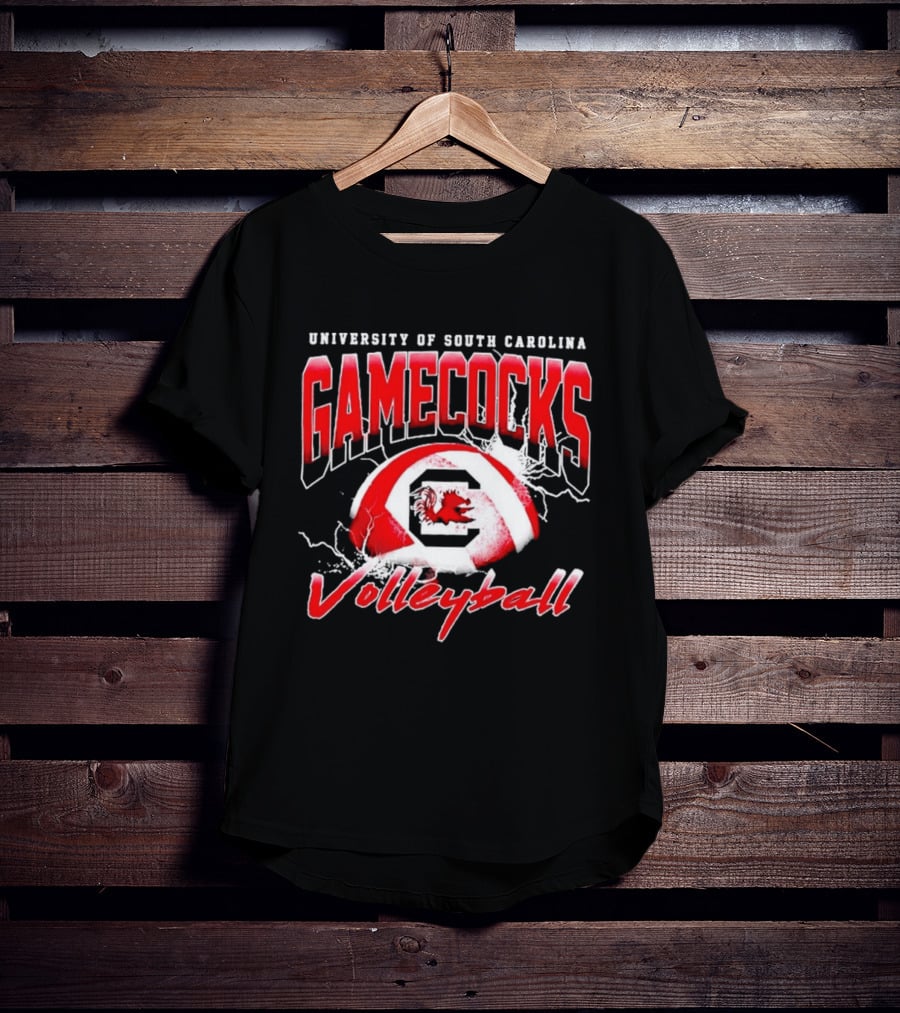 University Of South Carolina Gamecocks Volleyball Team T-Shirt