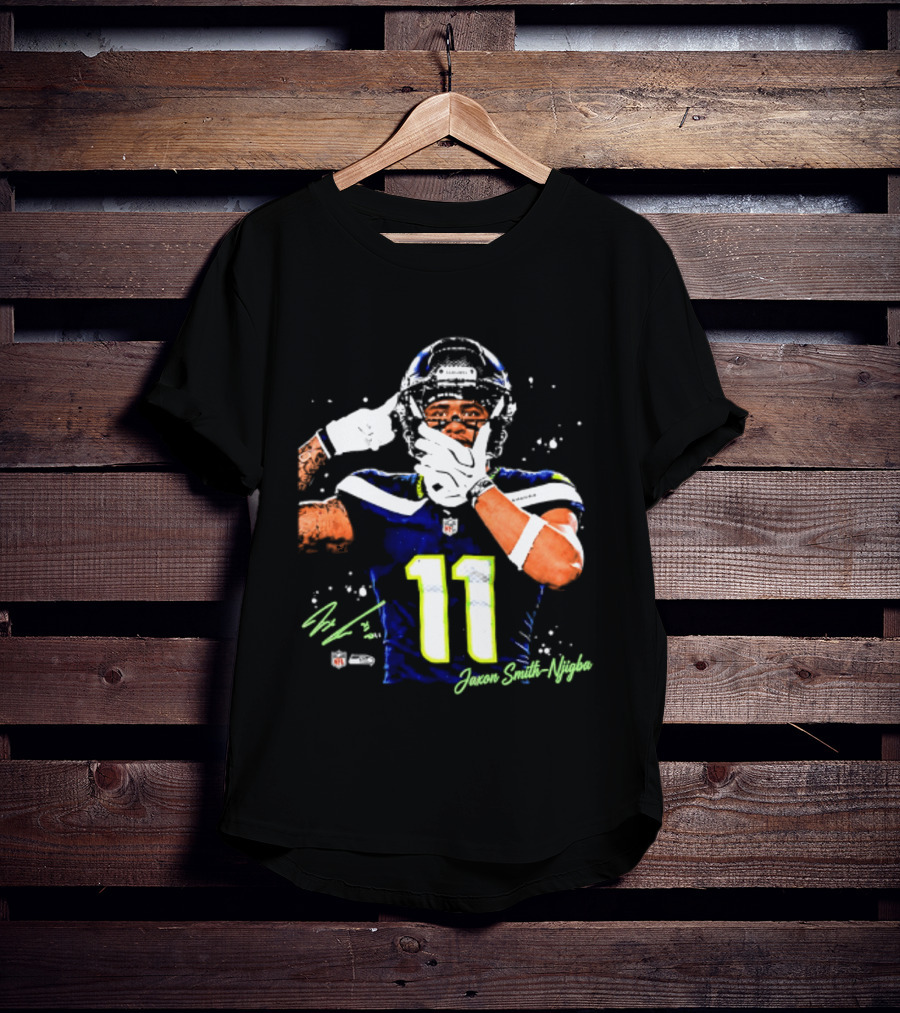Seattle Seahawks Jaxon Smith Njigba Number 11 T-Shirt