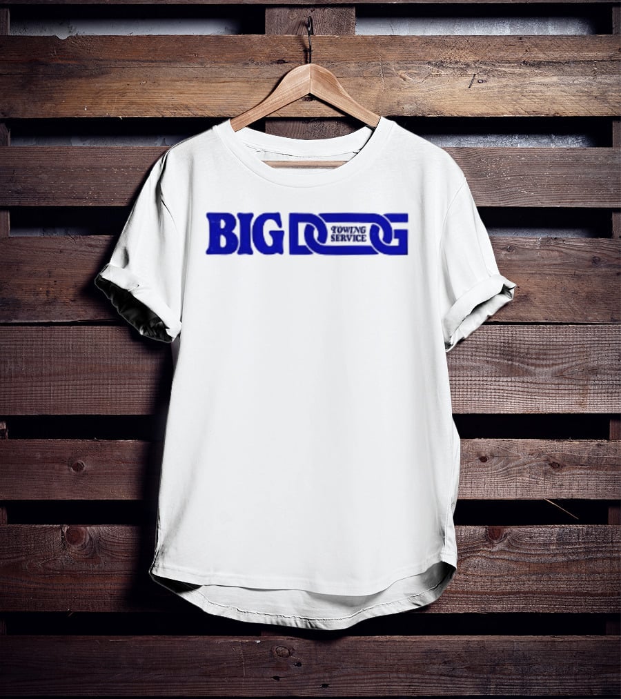 Big Dog Towing 2 Sided T-Shirt