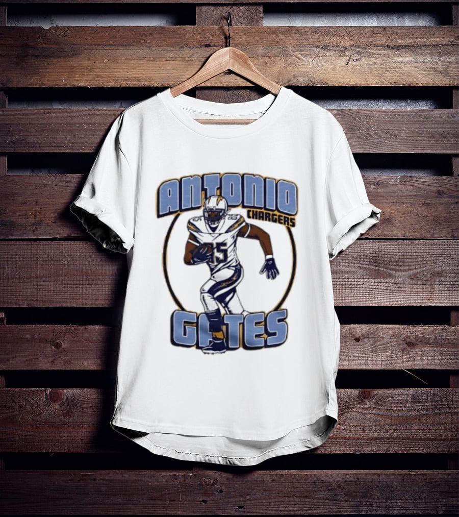 Antonio Gates Chargers Football Player T-Shirt