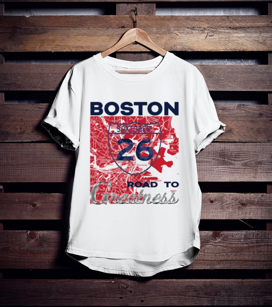 Boston Soxtober 26 Road To Greatness T-Shirt