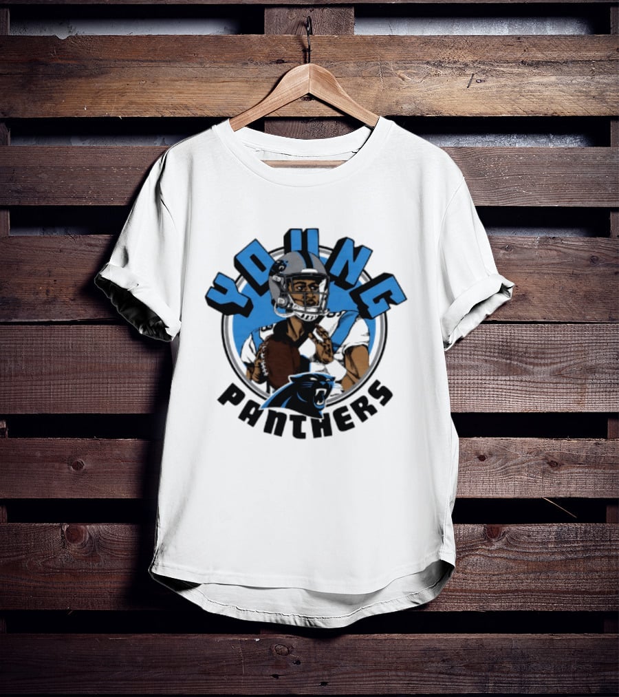 Bryce Young Carolina Panthers Football Star Quarterback T-Shirt