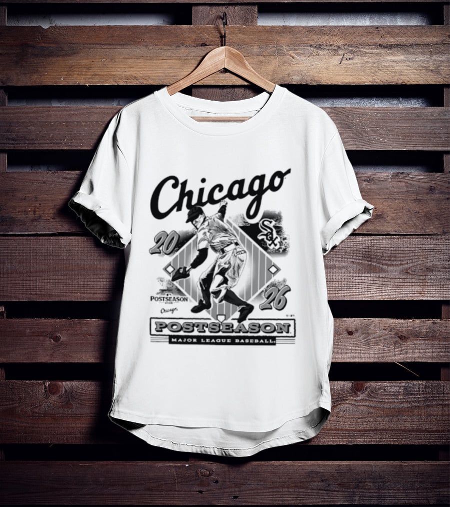 Chicago White Sox 2026 Postseason Baseball Diamond T-Shirt