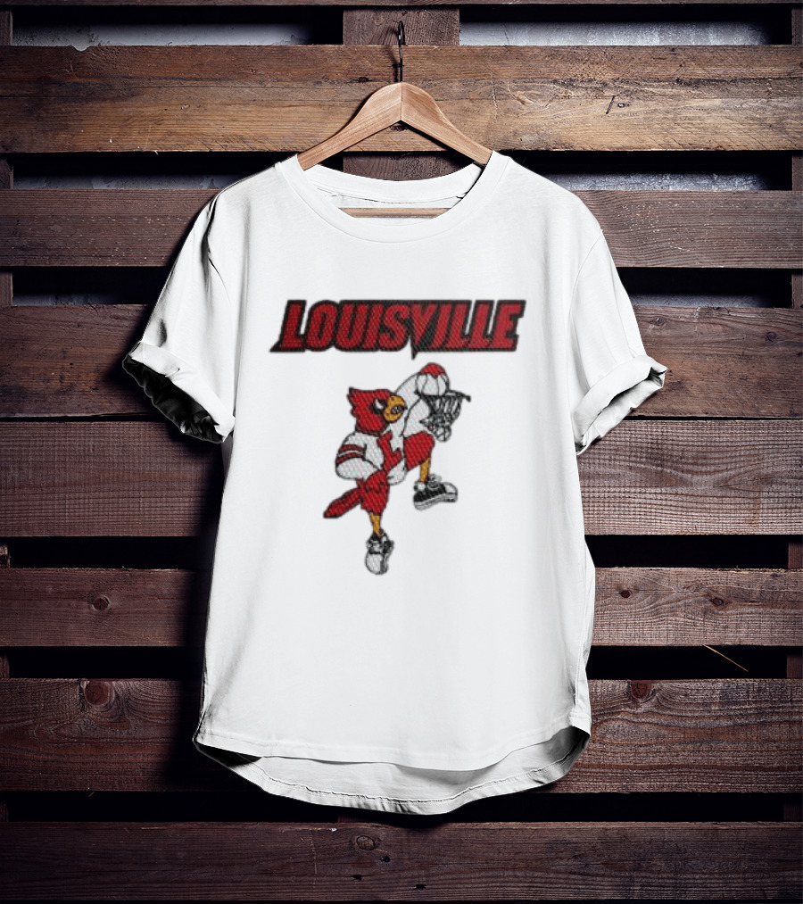 Louisville Cardinals Basketball 2026 White Jersey T-Shirt