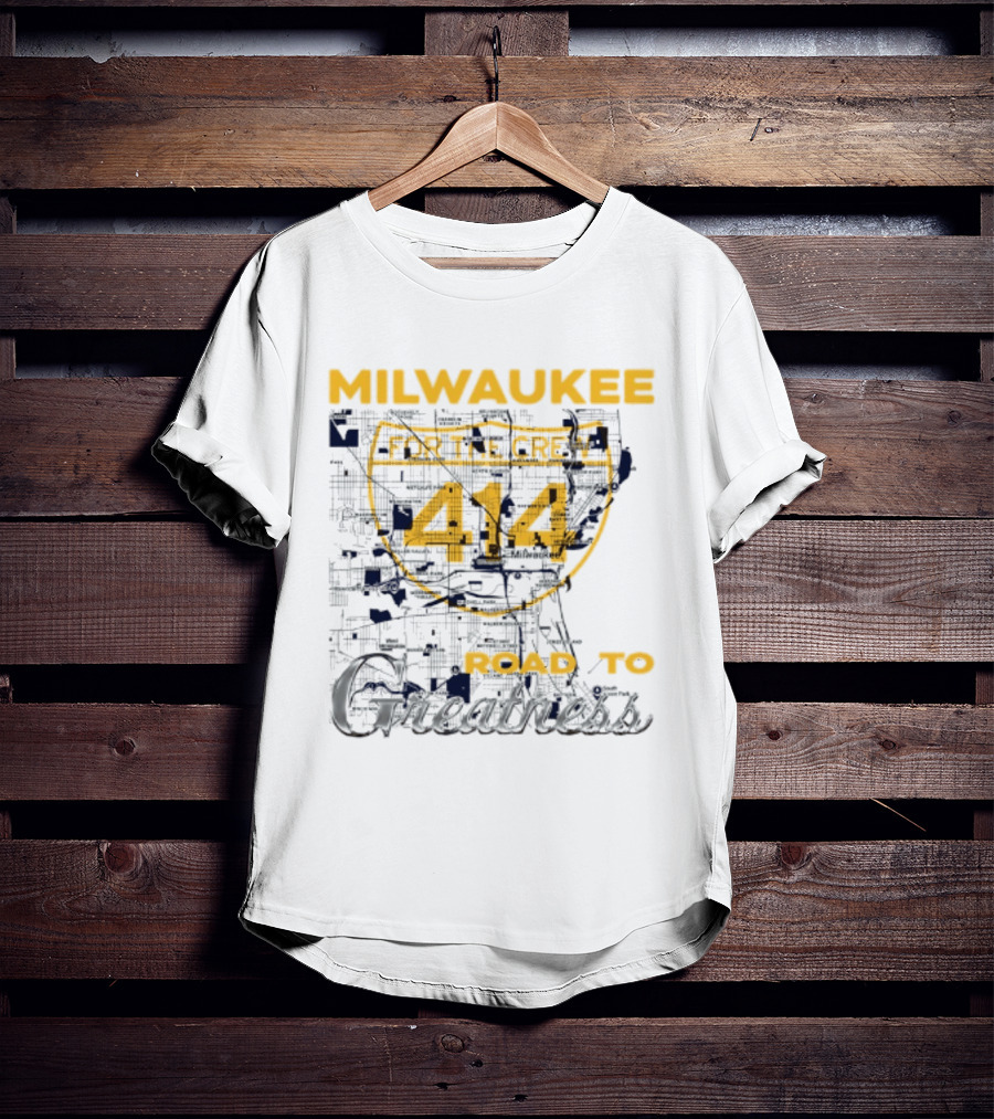 Milwaukee Brewers Brew 414 Road To Greatness T-Shirt