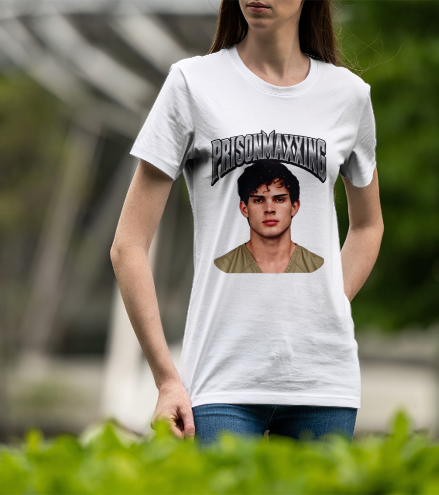Prisonmaxxing Internet Meme Shot Concept T-Shirt
