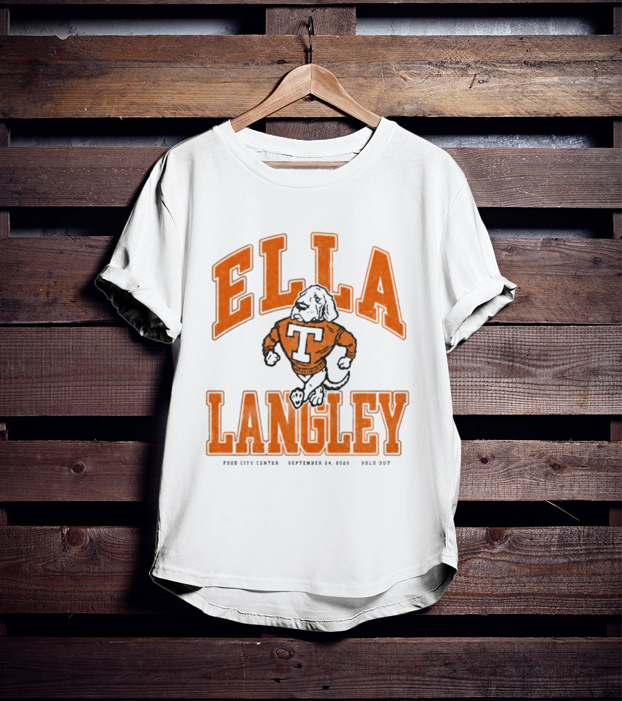 Ella Langley UT Knoxville September 23 2023 Sold Out T-Shirt
