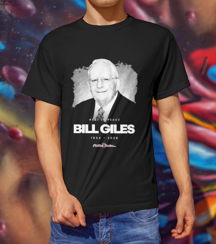 Bill Giles Rest In Peace 1934 2026 Phanatic Forever Friends T-Shirt