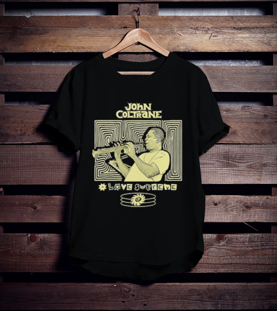 John Coltrane Live Supreme Jazz Iconic Performance T-Shirt