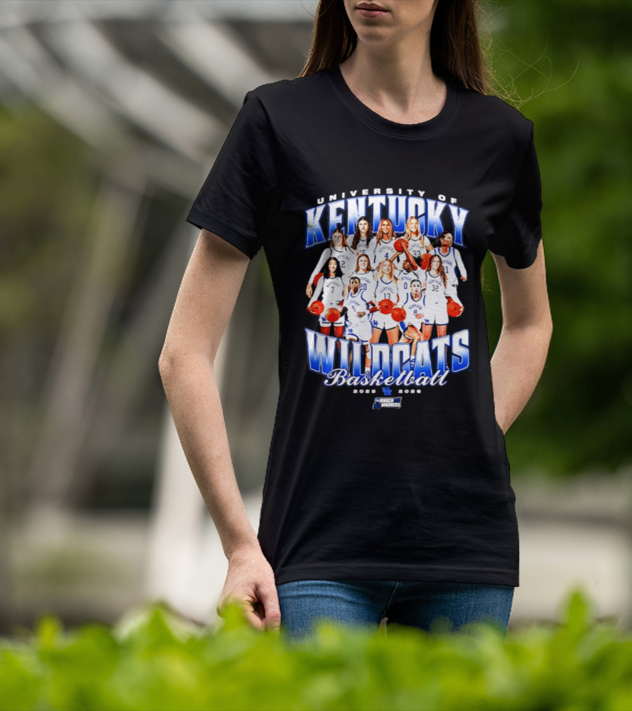 University Of Kentucky Wildcats Basketball 2026 NCAA All Team T-Shirt