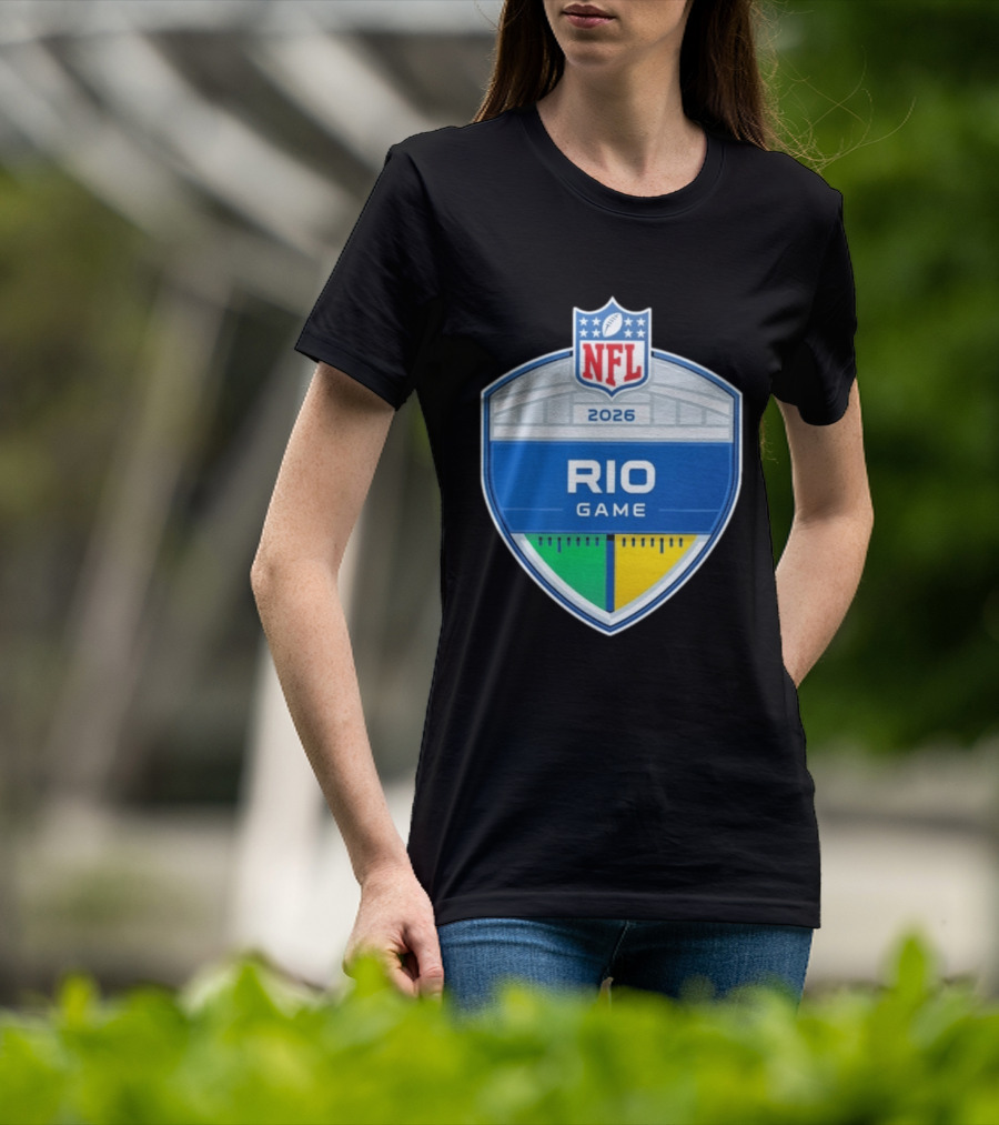 NFL Rio Game Maracana 2026 T-Shirt