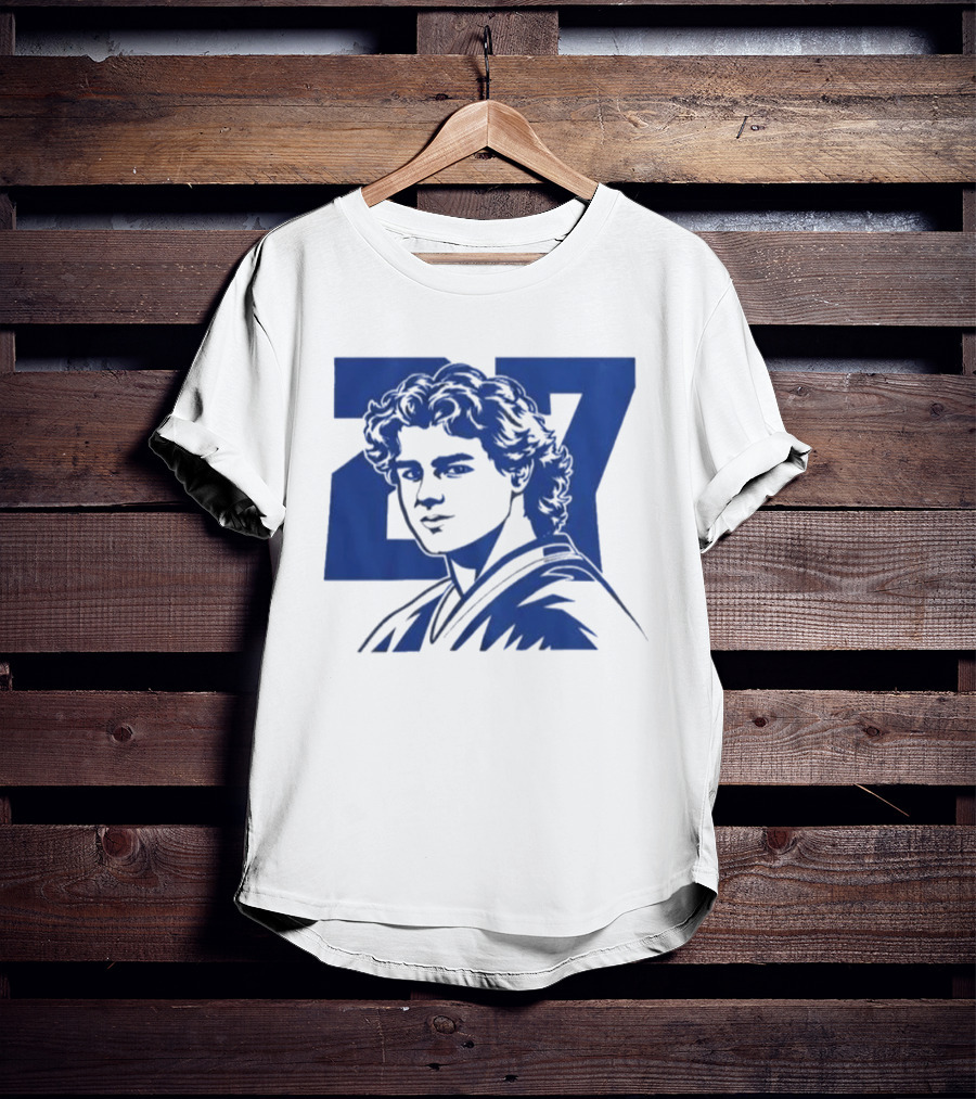 Toronto Maple Leafs Number 27 Matthew Mayich T-Shirt
