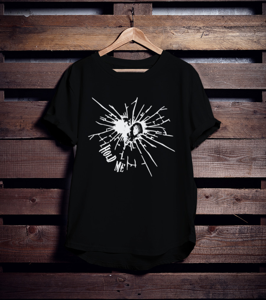 Edward Scissorhands Hold Me Edward And Kim Romantic Heartburst T-Shirt