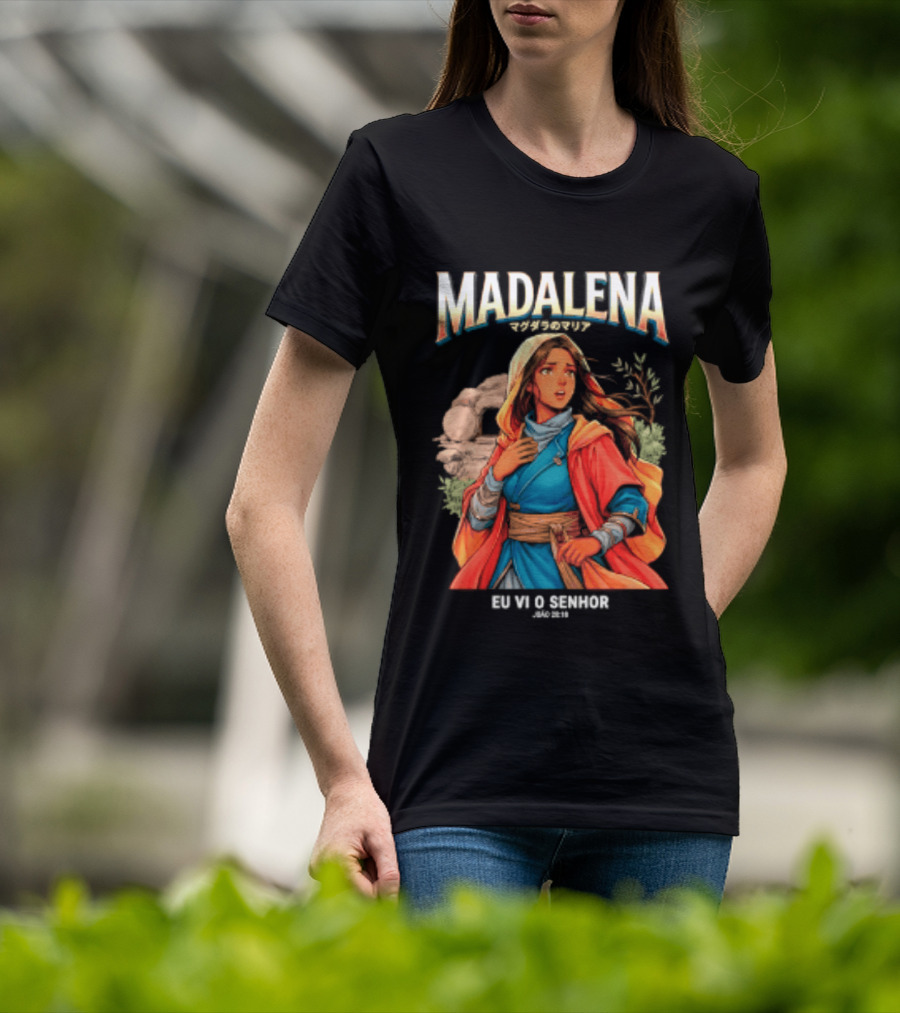Madalena Eu Vi O Senhor Joao 20 18 Religious T-Shirt