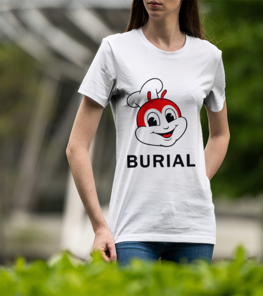 Jollibee Burial Fast Food Electronic Music T-Shirt