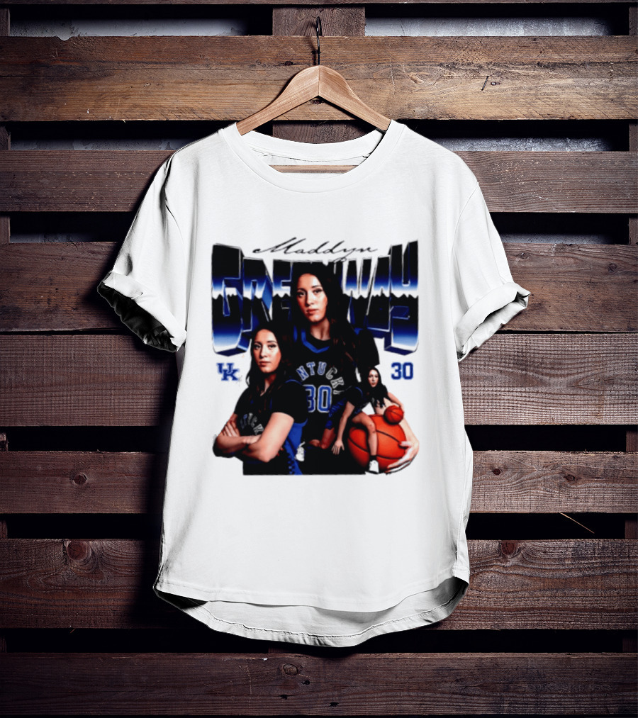 Maddyn Greenway 30 Kentucky Wildcats UK NTU Women's Basketball T-Shirt