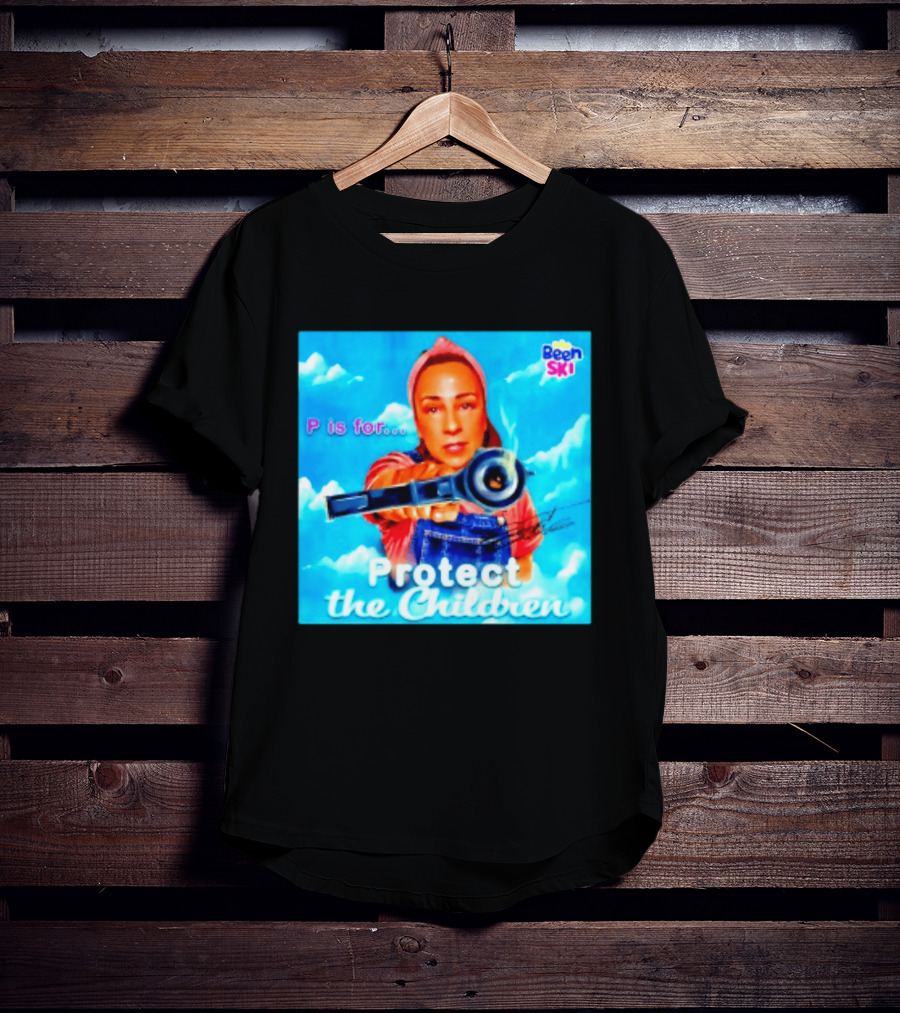 P Is For Protect The Children Been Ski T-Shirt