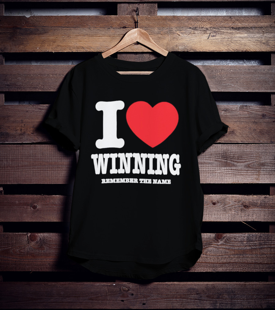 I Love Winning Remember The Name Donovan Ezeiruaku T-Shirt
