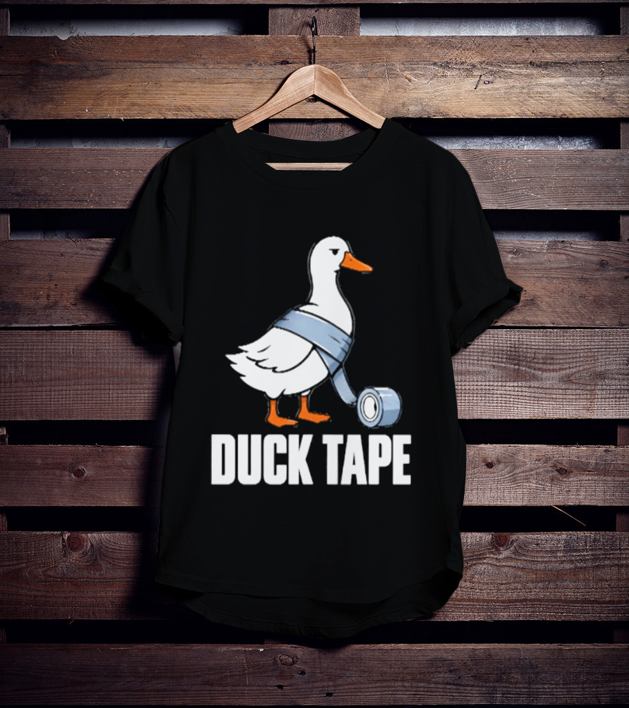 Duck With Tape Roll Duck Tape T-Shirt