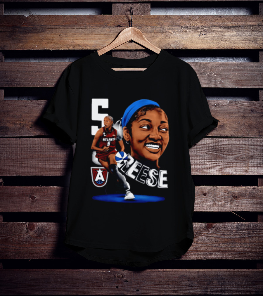 Angel Reese 5 Atlanta Dream WNBA Basketball Player Number 5 T-Shirt