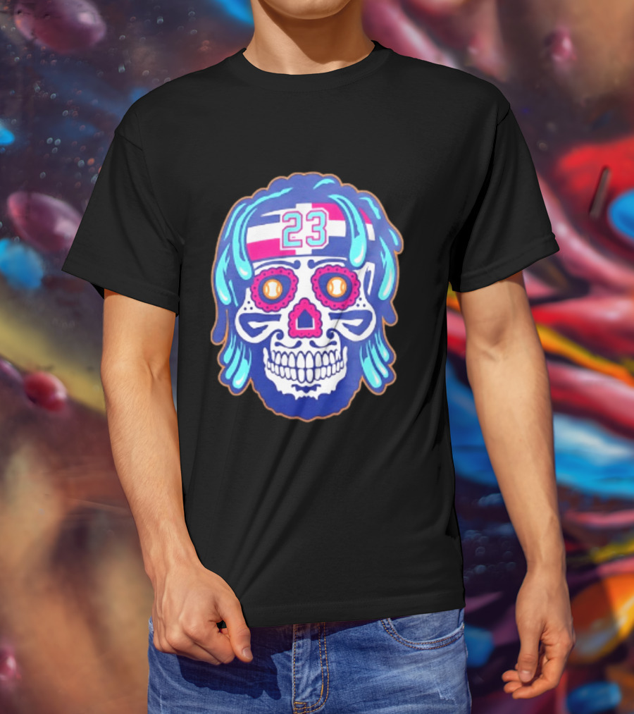 Fernando Tatis Jr. 23 San Diego Padres Sugar Skull T-Shirt