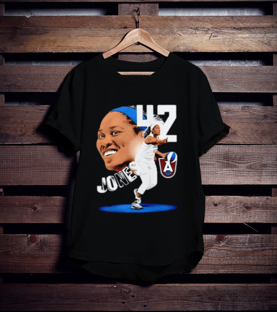 Brionna Jones 42 Atlanta Dream WNBA Basketball Player Sports T-Shirt