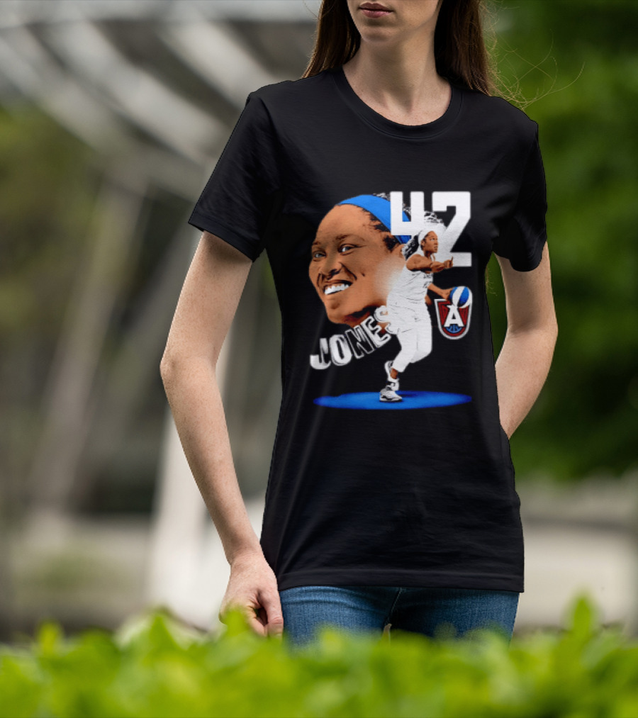Brionna Jones 42 Atlanta Dream WNBA Basketball Player Sports T-Shirt