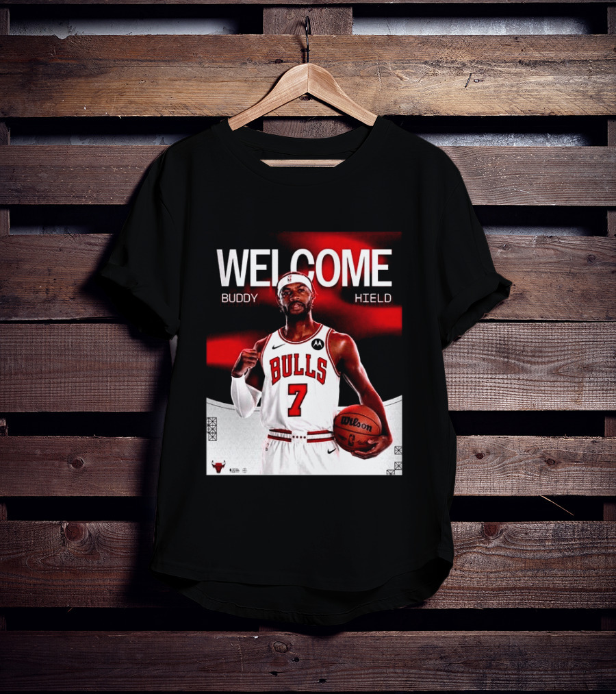Buddy Hield 7 Chicago Bulls Welcome 2026 T-Shirt