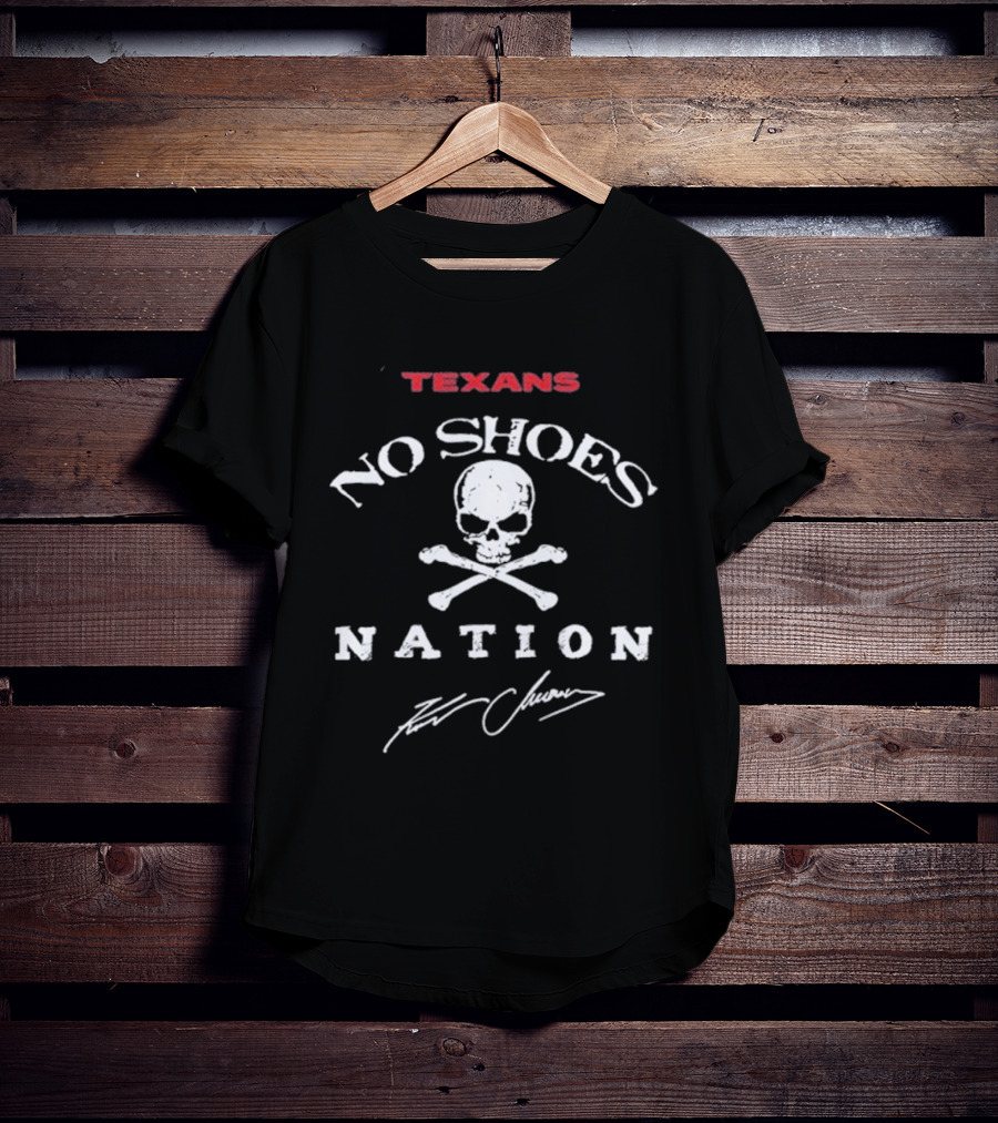 Texans No Shoes Nation Kenny Chesney 2027 Tour T-Shirt