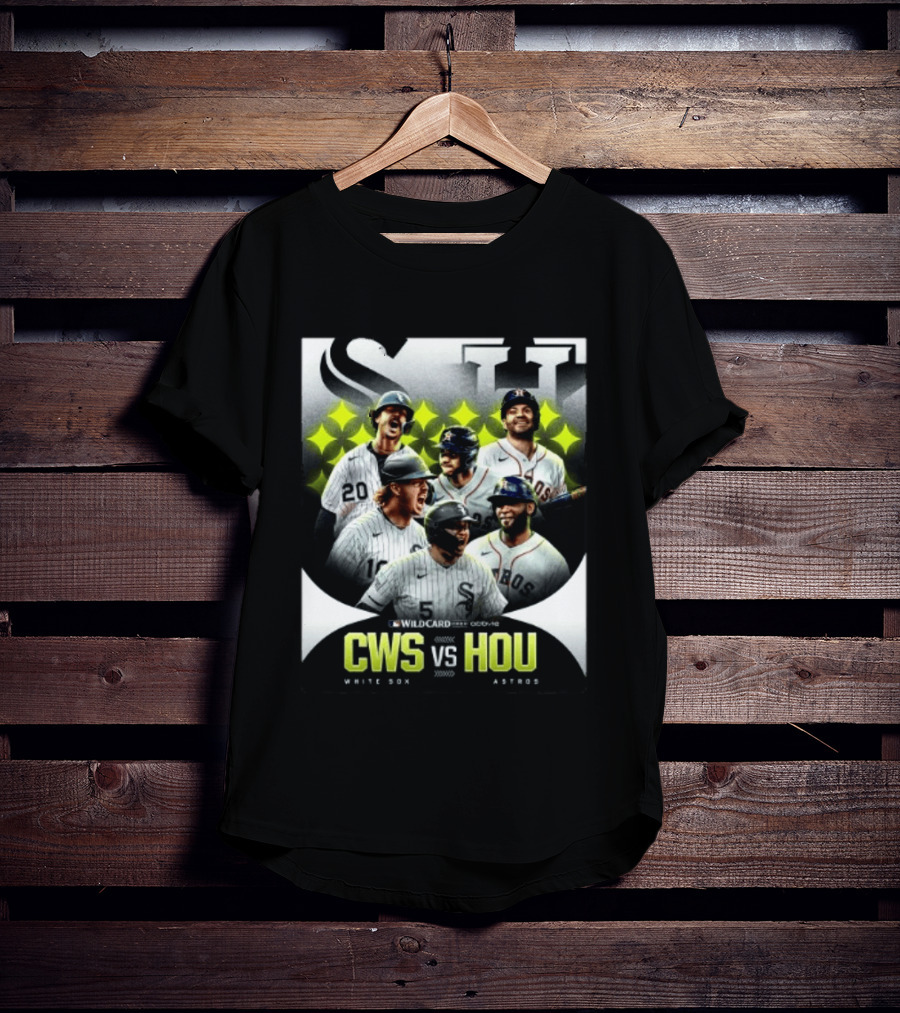 CWS Vs HOU 2026 MLB AL Wild Card White Sox Astros Rivalry T-Shirt