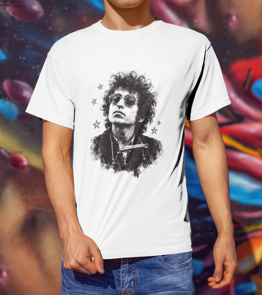 Bob Dylan Cream Disco Ball For Folk Fans Forever Following The Song T-Shirt