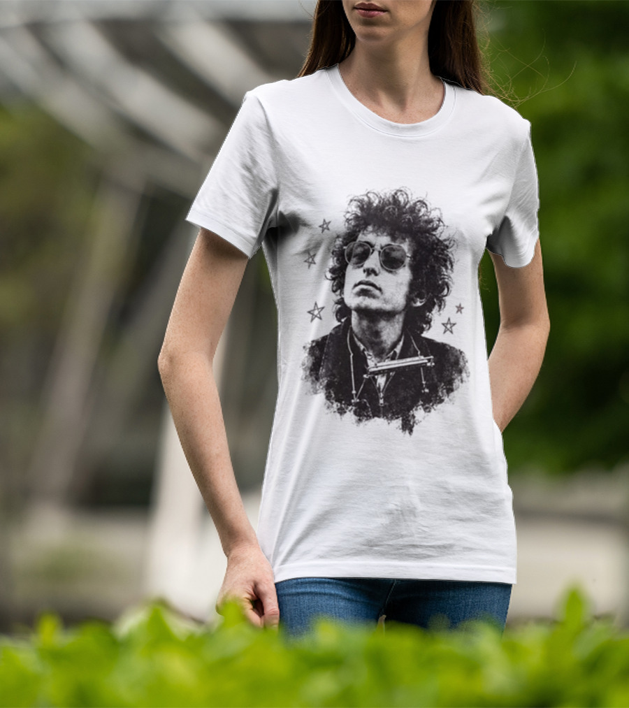 Bob Dylan Cream Disco Ball For Folk Fans Forever Following The Song T-Shirt