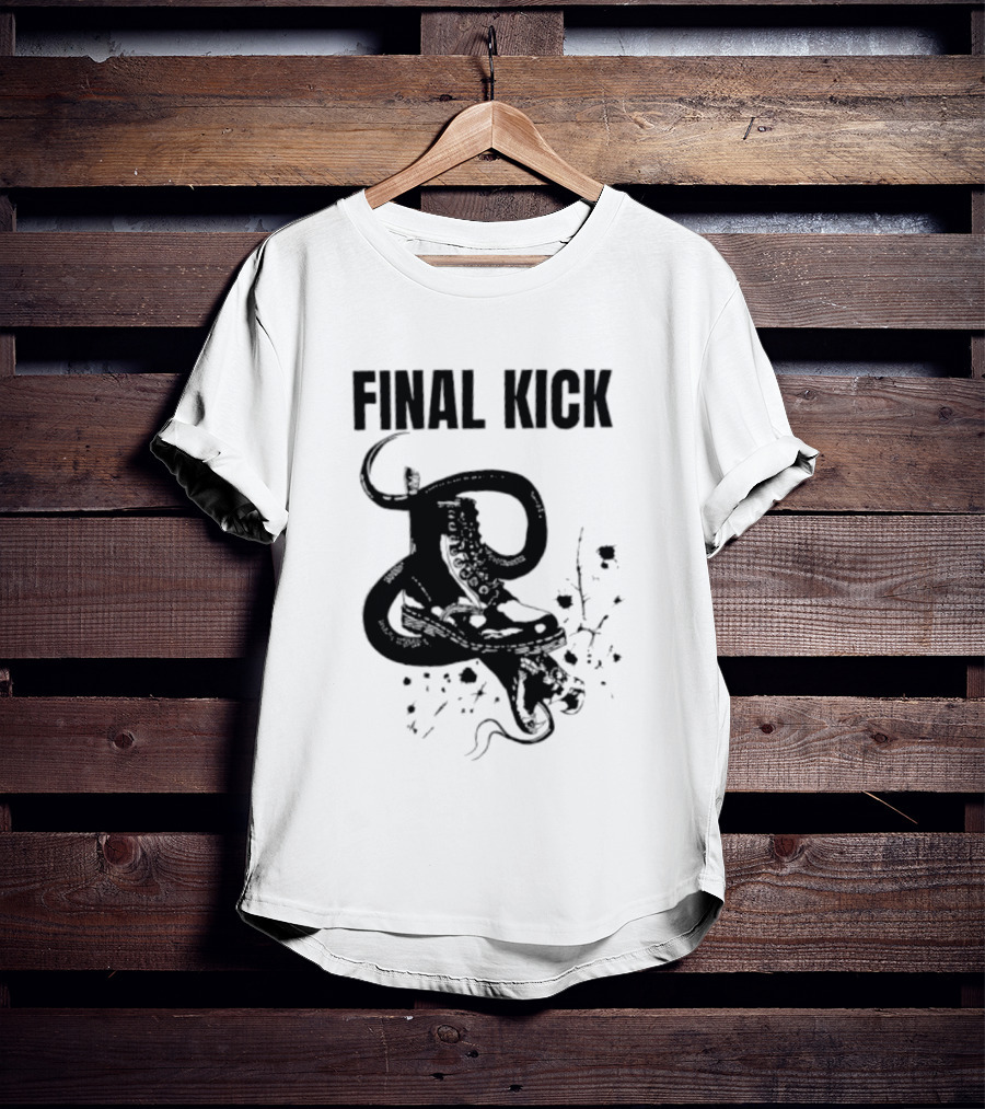 Final Kick Dr Martens Skinhead Punk Snake Boot And Snake T-Shirt
