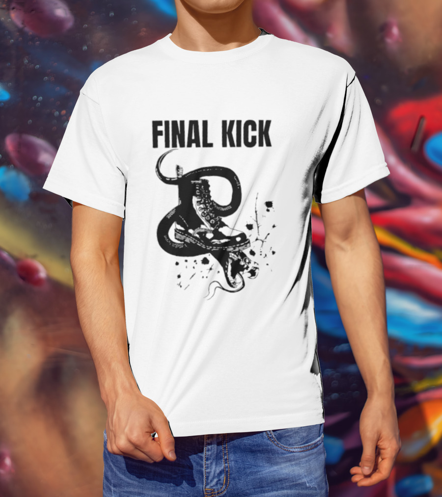 Final Kick Dr Martens Skinhead Punk Snake Boot And Snake T-Shirt