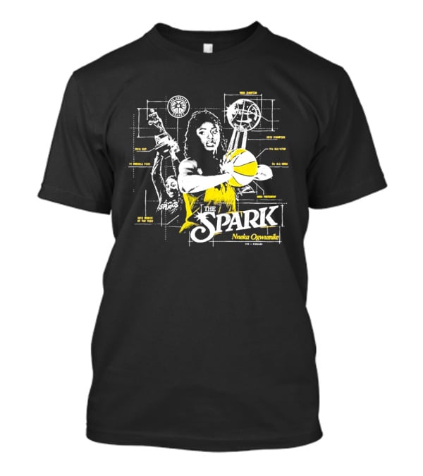 The Spark Nneka Ogwumike Final Game Celebration Thank You Los Angeles T-Shirt