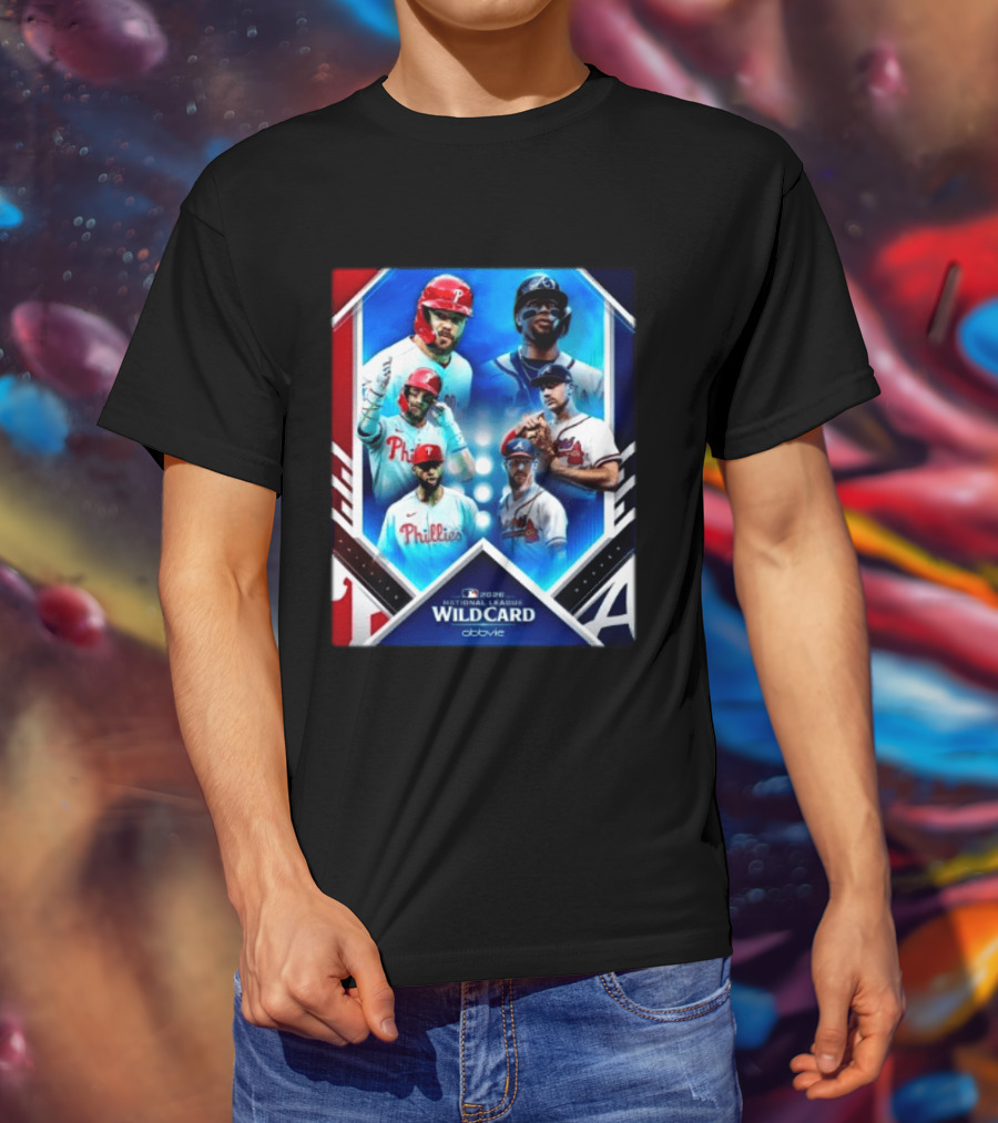 2026 MLB National League Wild Card Philadelphia Phillies Atlanta Braves Matchup T-Shirt