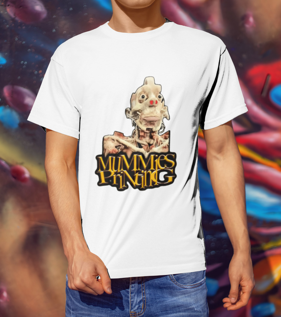 Mummies Printing Mummy Anatomy Skeleton Medical T-Shirt