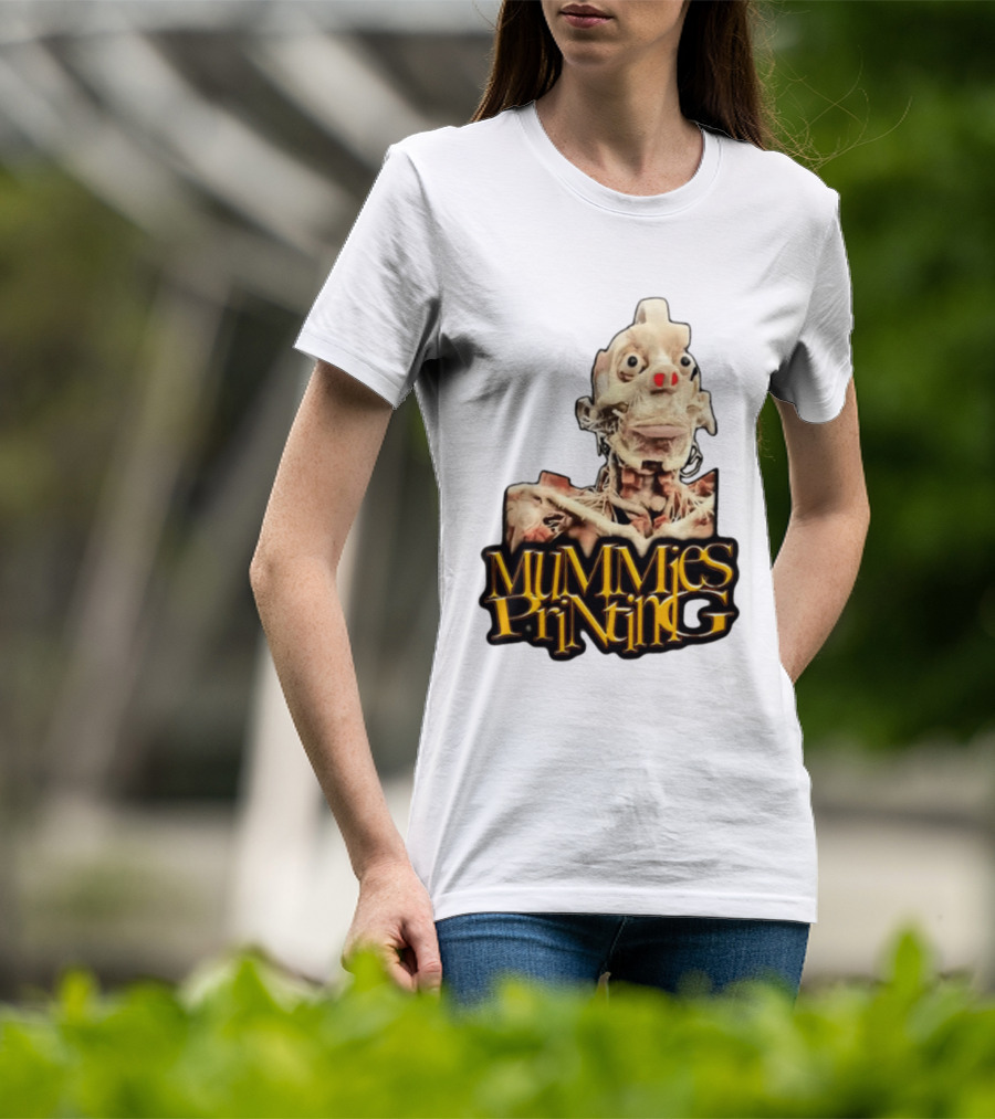 Mummies Printing Mummy Anatomy Skeleton Medical T-Shirt