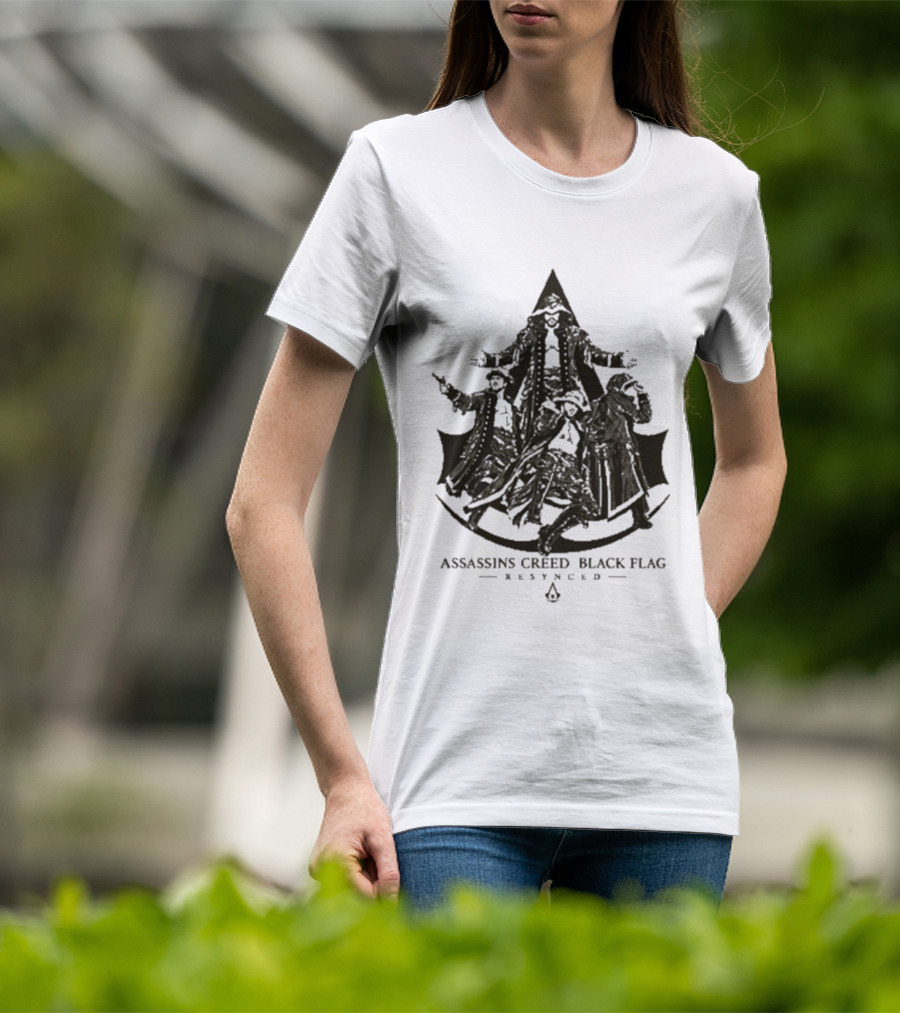 Will Ospreay Assassins Creed Black Flag Resynced AEW T-Shirt