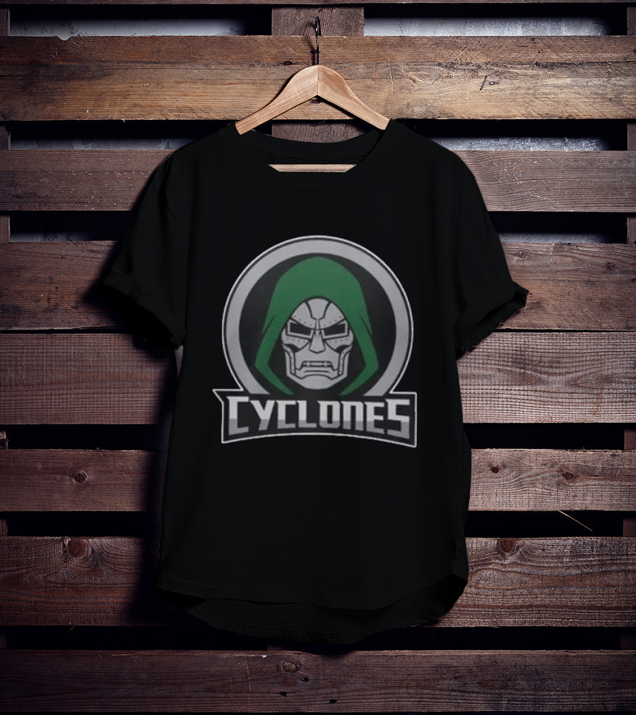 Cincinnati Cyclones Dr. Doom Marvel Hockey Jersey T-Shirt