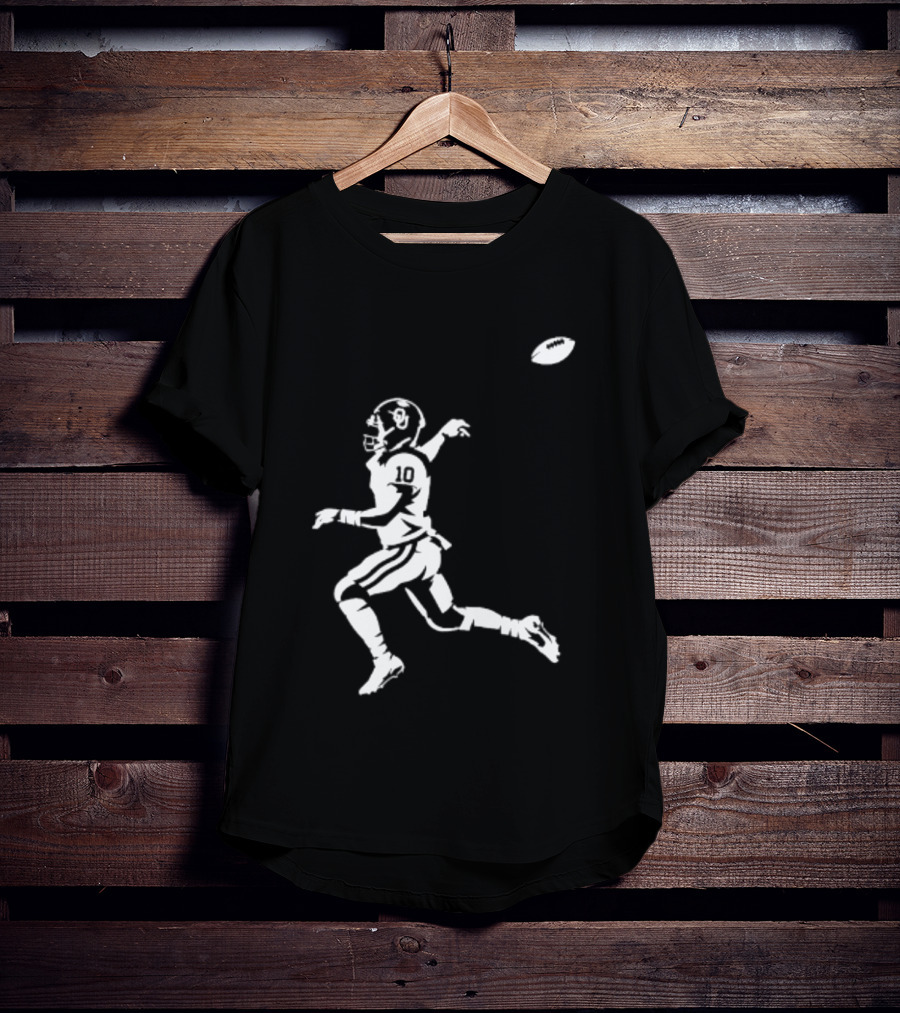 Oklahoma Sooners John Mateer Football Quarterback Crimson Pass T-Shirt